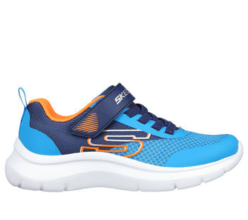 Scarpe da ginnastica blu da bambinoin mesh Skechers Skech Fast - Solar-Squad, Brand, SKU s341000310, Immagine 0